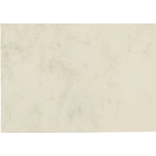 (No. 21062) Marble karton ivoor 200 gr. - 50x70cm - 50 vellen