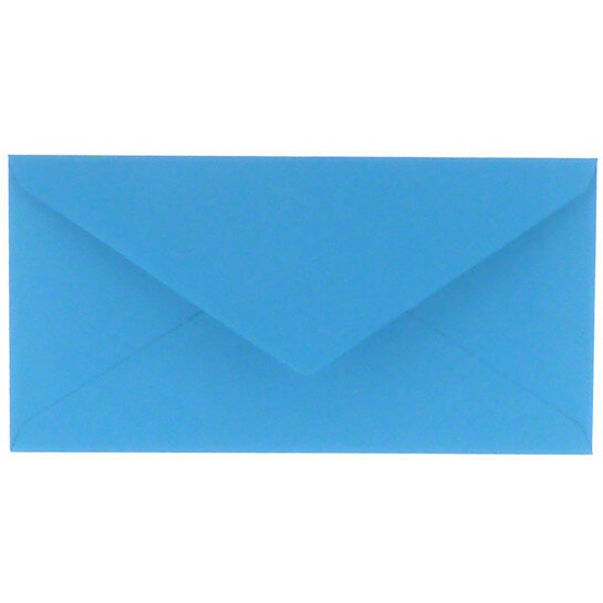 (No. 238965) 50x envelop 110x220mm DL Original korenblauw 105 grams (FSC Mix Credit