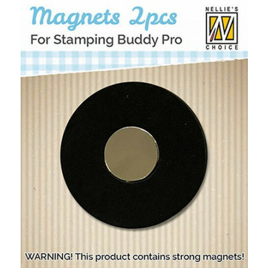 (No. 130509/0203) Nellie's Choice 2 magneten voor Stamping Buddy Pro