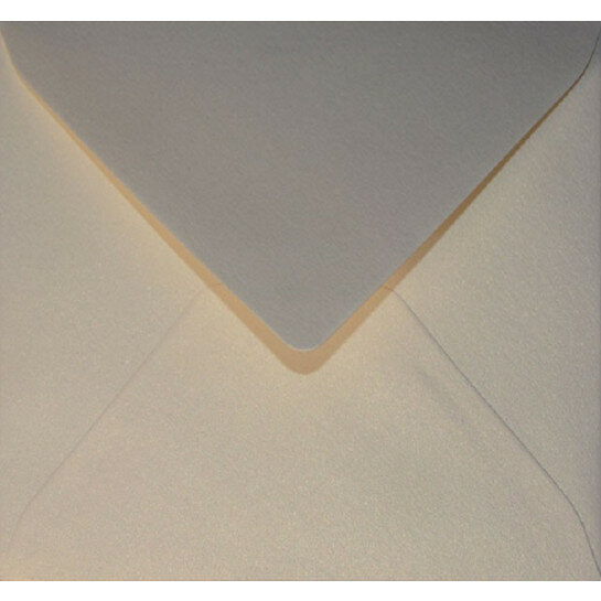 (No. 303331) 6x envelop Original Metallic 140x140mm Ivory 120 grams 