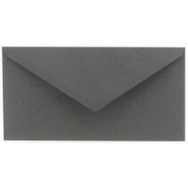 (No. 238971) 50x envelop 110x220mm DL Original donkergrijs 105 grams (FSC Mix Credit
