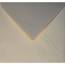 (No. 240331) 50x envelop Original Metallic 160x160mm Ivory 120 grams (FSC Mix Credit) 