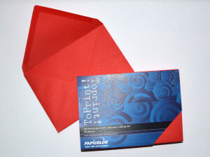 (No. 2378309) 25x envelop 114x162mm-C6 ToPrint rood 120 grams (FSC Mix Credit) - UITLOPEND-
