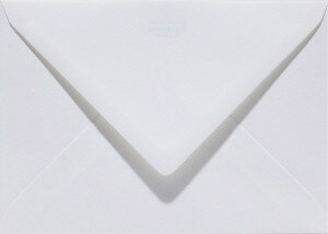 (No. 239930) 50x envelop 90x140mm Original hagelwit 105 grams 