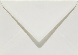 (No. 241903) 50x envelop 125x180mm-B6 Original anjerwit 105 grams 