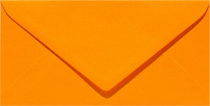 (No. 238911) 50x envelop 110x220mm-DL Original oranje 105 grams (FSC Mix Credit) 