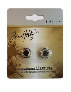 (No. 130508/1709) Tonic Studios Tools - 2 magneten voor stamping platform 1708e