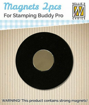 (No. 130509/0203) Nellie's Choice 2 magneten voor Stamping Buddy Pro