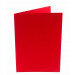 (No. 206918) 50x kaart dubbel staand Original 148x210mmA5 rood 200 grams (FSC Mix Credit) 