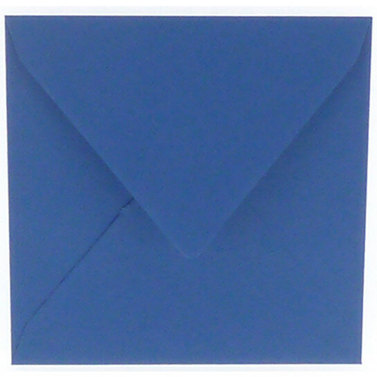 (No. 303972) 6x Umschlag Original - 140x140mm koningsblau 105 Gramm (FSC Mix Credit)