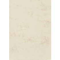 (No. 30062) 12x Papier A4 210x297mm Marble elfenbein 90 Gramm 