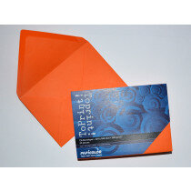 (No. 2378308) 25x Umschlag C6 114x162mm ToPrint orange 120 Gramm (FSC Mix Credit) - AUSGEHEND -