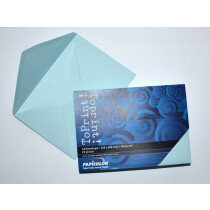 (No. 2378314) 25x Umschlag C6 114x162mm ToPrint azul 120 Gramm (FSC Mix Credit) - AUSGEHEND-