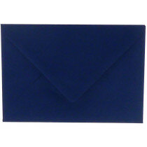 (No. 241969) 50x Umschlag 125x180mm B6 Original marine blau 105 Gramm (FSC Mix Credit)