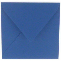 (No. 258972) 50x Umschlag Original - 140x140mm koningsblau 105 Gramm (FSC Mix Credit)
