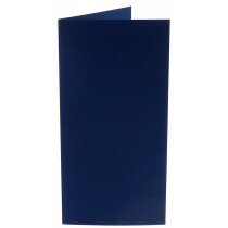 (No. 312969) 6x Doppelkarte stehend Original 105x210mm EA5/6 marine blau 200 Gramm (FSC Mix Credit)