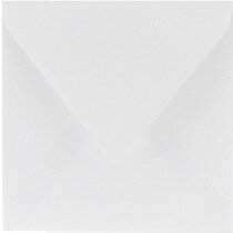(No. 240321) 50x Umschlag quadratisch 160x160mm Recycled weiss 90 Gramm (FSC Recycled Credit) 