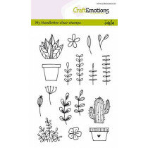 (No. 130501/1298) CraftEmotions clearstamps A6 - My Handletter clear stamps - Carla Kamphuis