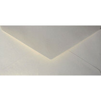 (No. 238331) 50x Umschlag Original Metallic 110x220mmDL Ivory 120 Gramm (FSC Mix Credit) 