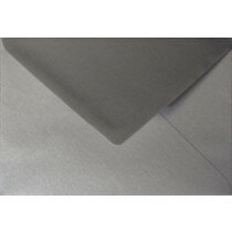 (No. 237334) 50x Umschlag Original Metallic 114x162mC6 Metallic 120 Gramm (FSC Mix Credit) 