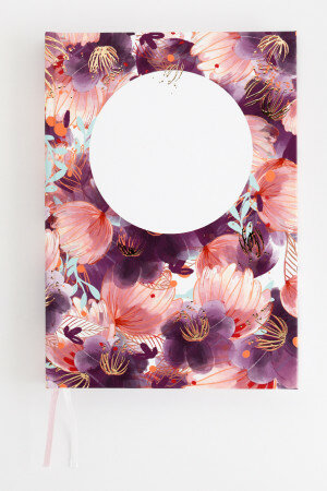 (No. 830706) Bullet journal Romantic Flower