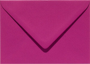 (No. 302913) 6x Umschlag C6 114x162mm Original purpurrot 105 Gramm (FSC Mix Credit) 