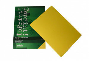 (No. 7148305) 50x karton ToPrint 160g 210x297mm-A4 Limon(FSC Mix Credit) - AUSGEHEND-