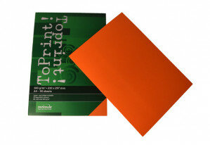 (No. 7148308) 50x karton ToPrint 160g 210x297mm-A4 Orange(FSC Mix Credit) - AUSGEHEND-