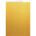 (No. 222339) 50x Doppelkarte stehend Original Metallic 105x148mm-A6 Gold Platinum 250 Gramm 
