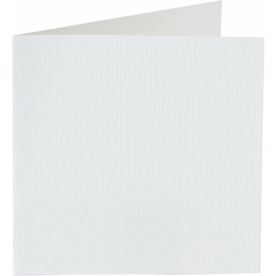 (No. 311930) 6x carte double debout Original 152x152mm blanc neige 200 g/m² (FSC Mix Credit) 