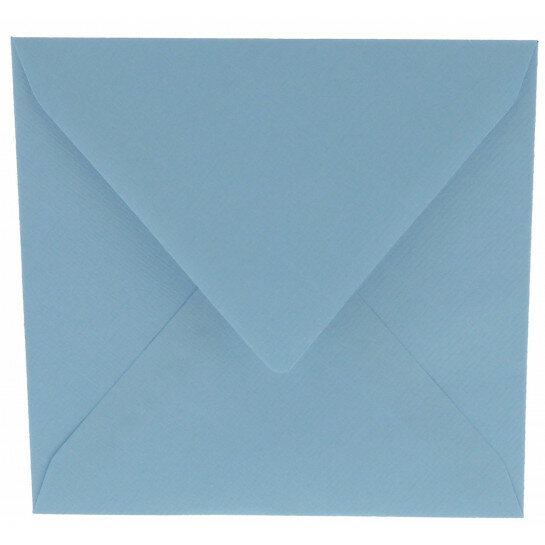 (No. 258964) 50x enveloppe Original - 140x140mm bleu clair 105 g/m2 (FSC Mix Credit)