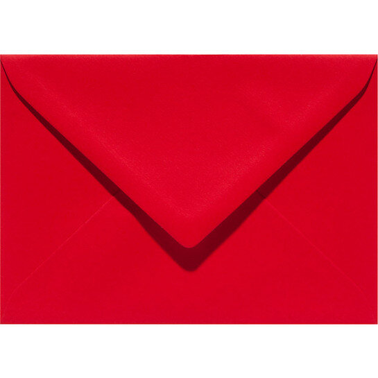 (No. 239918) 50x enveloppe Original 90x140mm rouge 105 g/m² 