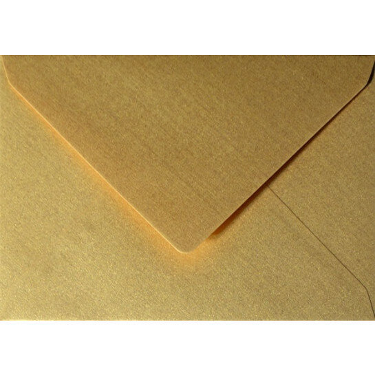 (No. 263339) 50x enveloppe Original Metallic 125x140mm Gold Pearl 120 g/m² (FSC Mix Credit) 