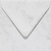 (No. 25861) 50x enveloppe Marble 140x140mm gris clair marbré 90 g/m² 