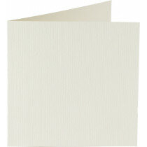 (No. 248903) 50x carte double debout Original 152x152mm blanc cass. 200 g/m² 