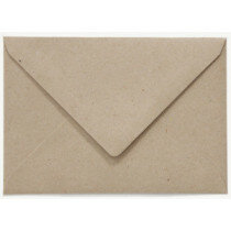 (No. 241322) 50x enveloppe Recycling 125x180mm-B6 Recycled gris 105 g/m² (FSC Recycled 100%)