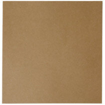 (No. 264323) 50x scrap carton recycled kraft camel nature 302 x 302 mm - 220 g/m² (FSC Recycled 100%)