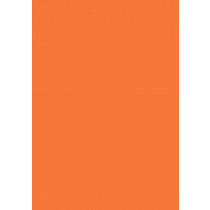 (No. 3018308) 10x carton HobbyCard 210x297mm- A4 orange 270 g/m²