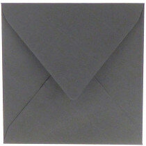 (No. 303971) 6x enveloppe Original - 140x140mm gris fonce 105 g/m2 (FSC Mix Credit)