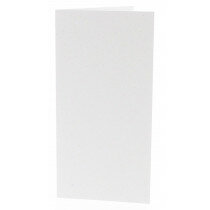 (No. 312321) 6x carte double debout 105x210mm- DL Recycled Kraft blanc 220 g/m² (FSC Recycled Credit) 