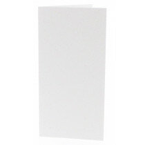 (No. 220321) 50x carte double debout 105x210mm- DL Recycled Kraft blanc 220 g/m² (FSC Recycled Credit) 