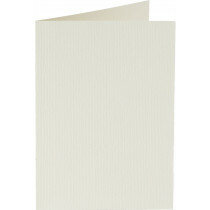 (No. 332903) 6x carte double debout Original 54x86mm blanc cass. 200 g/m² (FSC Mix Credit) 