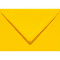 (No. 330910) 6x enveloppe Original 125x180mm-B6 buttercup-yellow FSC Mix Credit