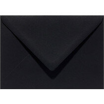 (No. 241901) 50x enveloppe Original 125x180mm-B6 noir de jais 105 g/m² 