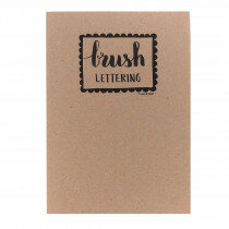 (No. 214400) A4 Praticeblok Brushlettering white/recycled white/recycled grey/marble white