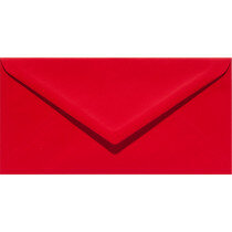 (No. 305918) 6x enveloppe Original 110x220mmDL rouge 105 g/m² (FSC Mix Credit) 