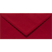 (No. 238943) 50x enveloppe Original 110x220mmDL rouge Noël 105 g/m² (FSC Mix Credit) 