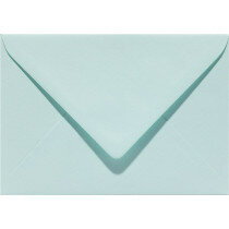 (No. 306917) 6x enveloppe Original 156x220mmEA5 vert de mer 105 g/m² (FSC Mix Credit) 