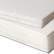 (No. 283520) 1 feuille foam carton 10mm 297x420mm-A3 blanc 