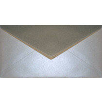(No. 238340) 50x enveloppe Original Metallic 110x220mm-DL Platinum Pearl 120 g/m² (FSC Mix Credit) 